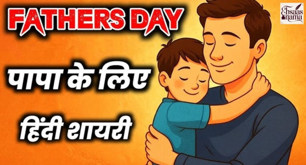 Father’s Day Shayari in Hindi to honor fathers