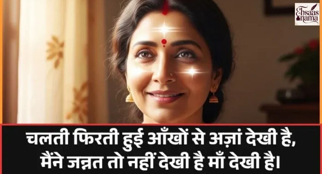 Hindi Shayari Maa Ke Liye that touches the heart