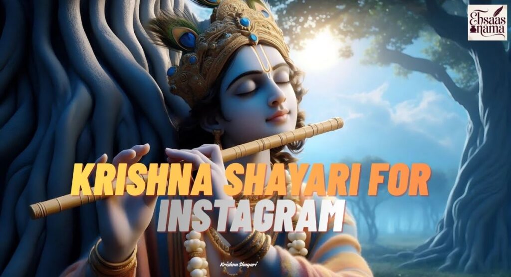 Instagram ke liye Krishna Shayari