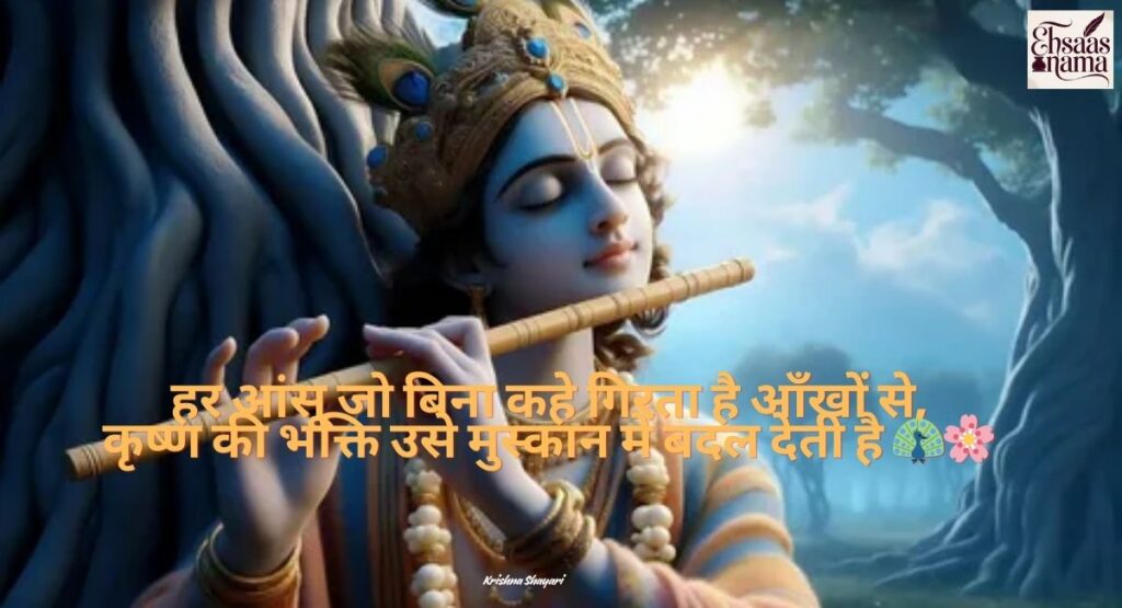 Krishna Shayari Hindi mein do line