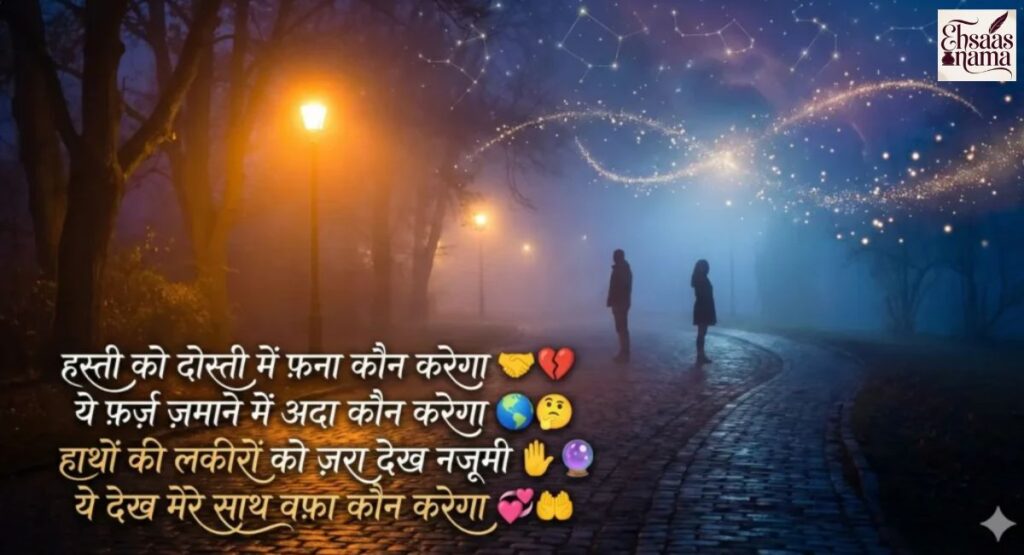 Zindagi aur life ke jazbaat par likhi gayi sad shayari 2 line