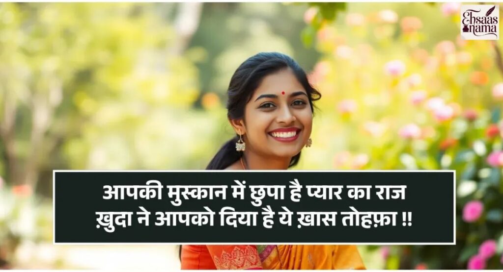 Smile Shayari 2 Line in Hindi