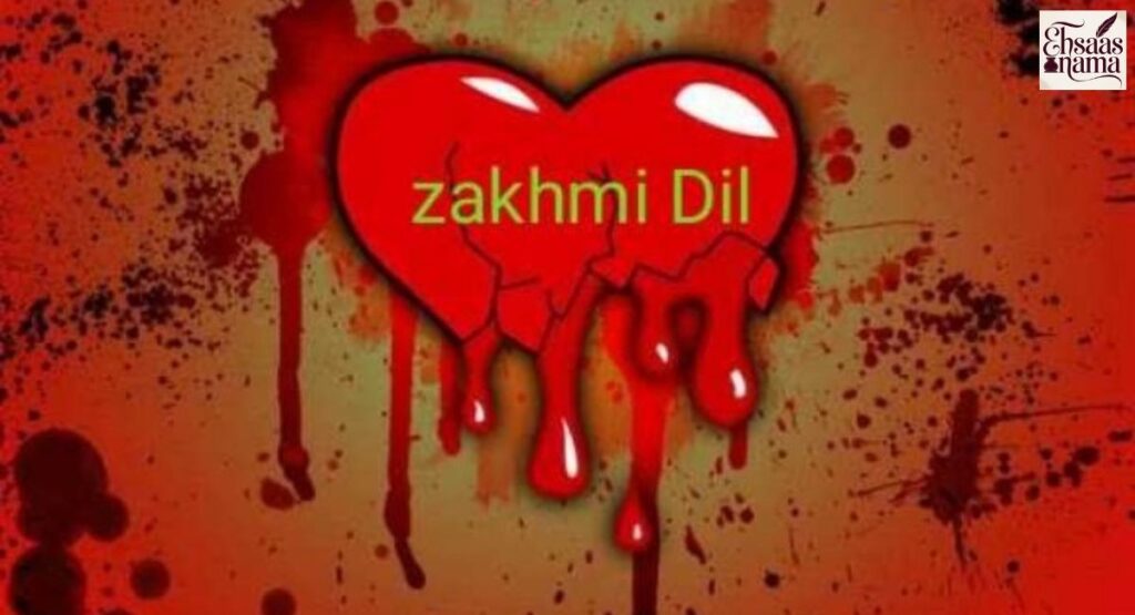 Zakhmi Dil Ke Liye Dil Shayari in Hindi for wounded hearts