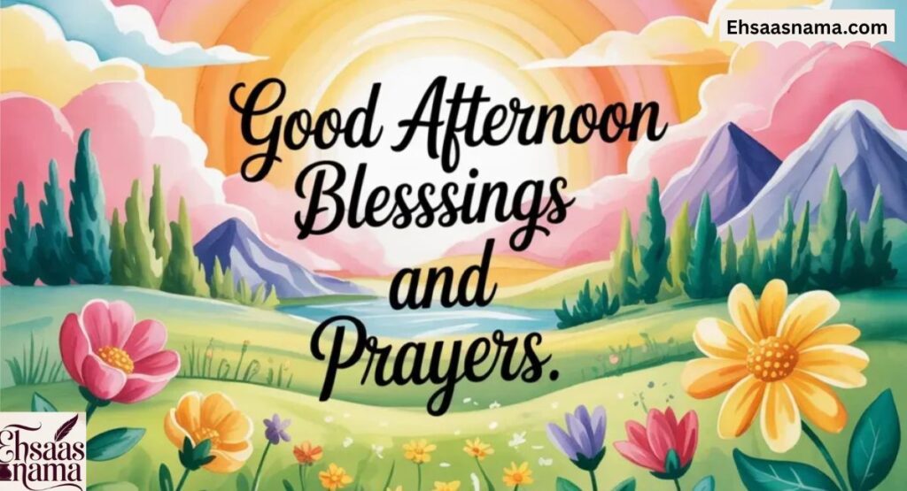 Good Afternoon Blessings