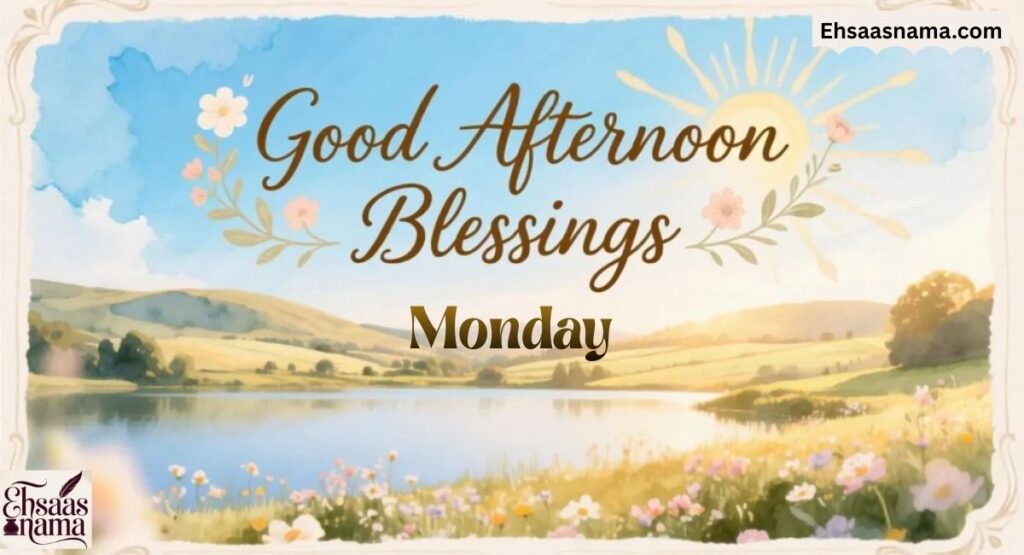 Good Afternoon Blessings
