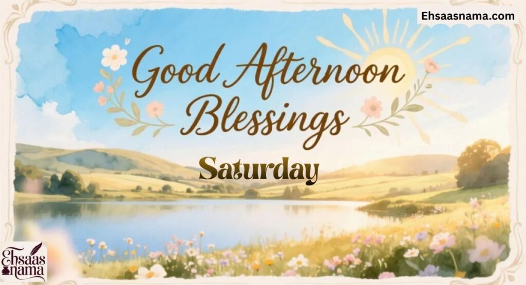 Good Afternoon Blessings