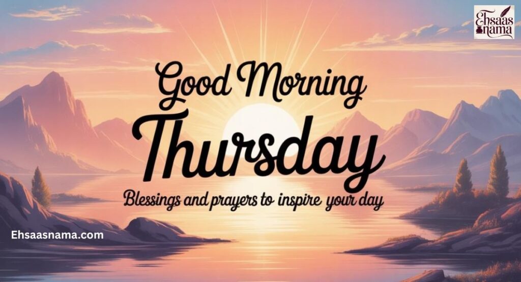 Good Morning Thursday Blessings