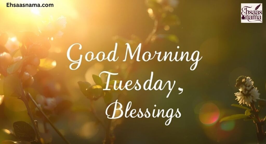 Good Morning Tuesday Blessings