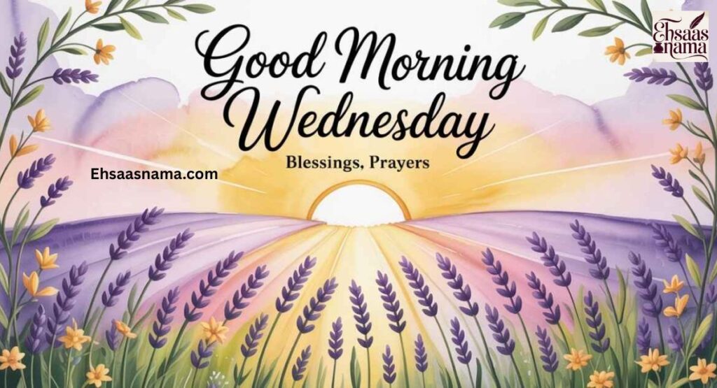 Good Morning Wednesday Blessings