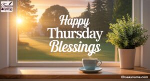 Good Morning Thursday Blessings