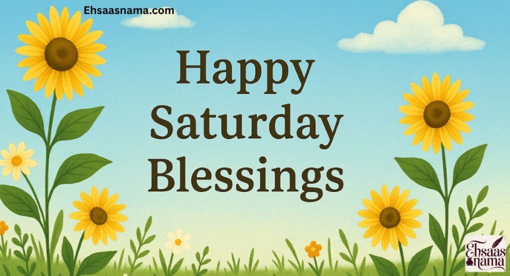 Saturday Blessings