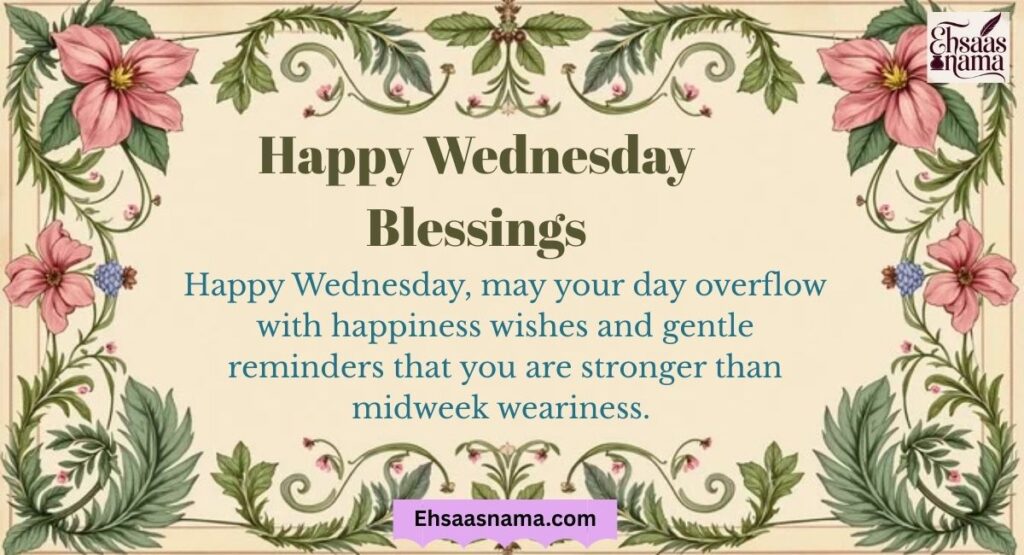 Happy Wednesday Blessings