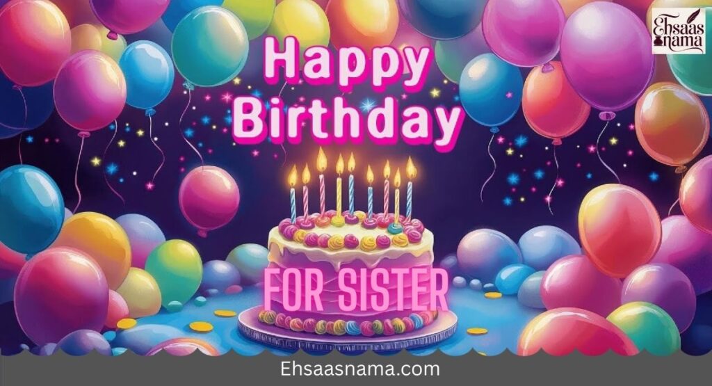 Happy Birthday Shayari for Sister