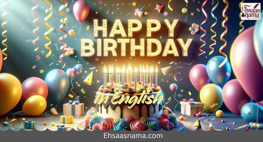 Happy Birthday Shayari in English