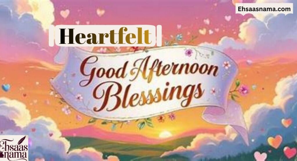 Good Afternoon Blessings