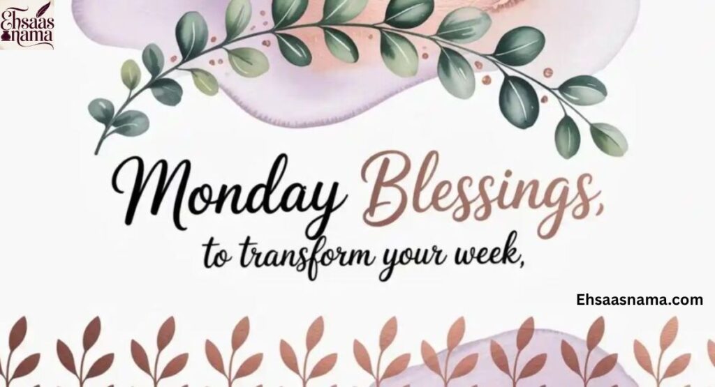 Good Morning Monday Blessings
