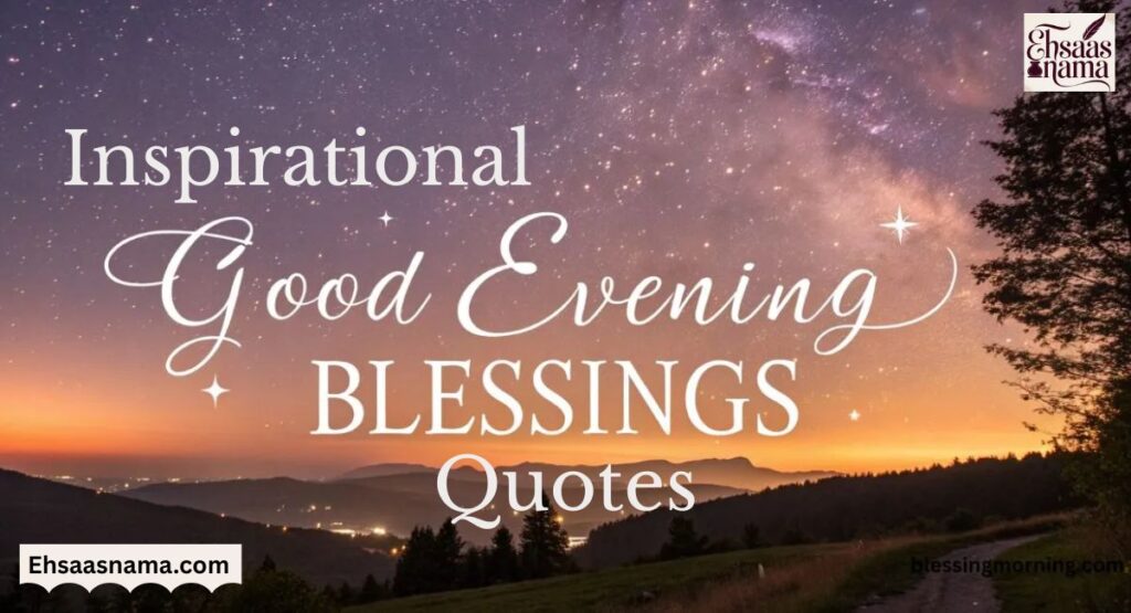 Good Evening Blessings