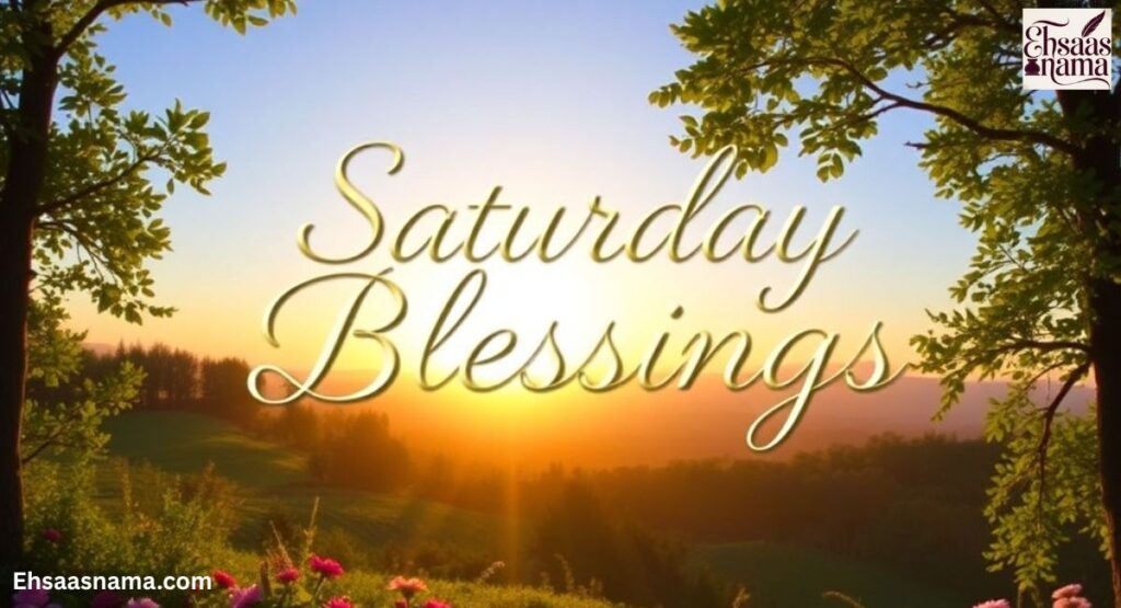 Saturday Blessings