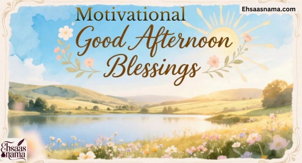 Good Afternoon Blessings