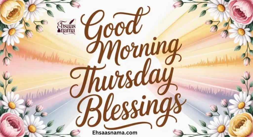 Good Morning Thursday Blessings