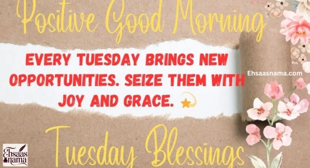 Good Morning Tuesday Blessings