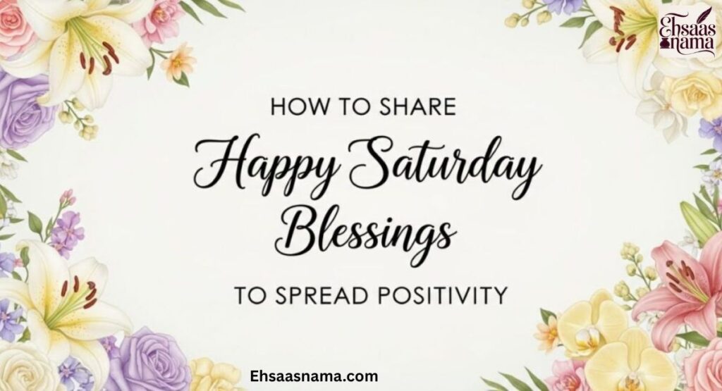 Saturday Blessings