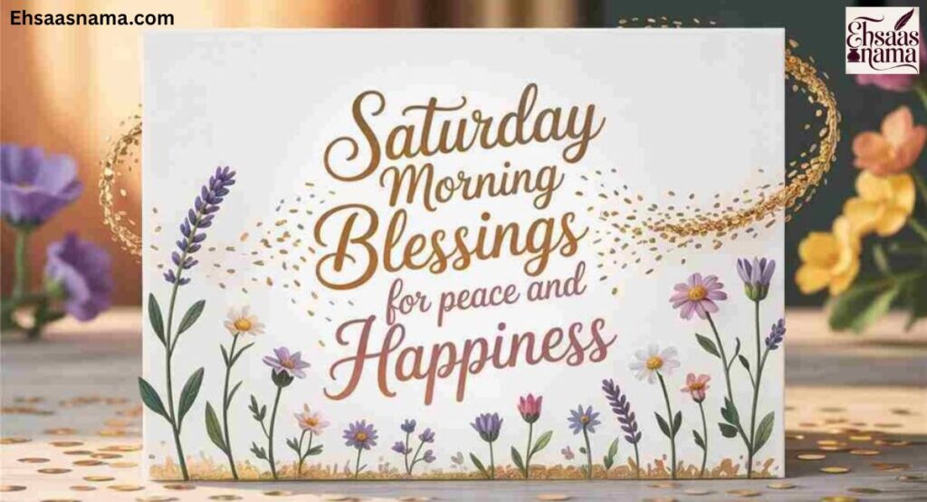 Saturday Blessings
