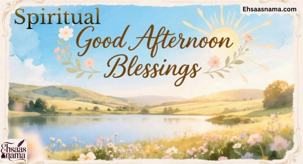 Good Afternoon Blessings