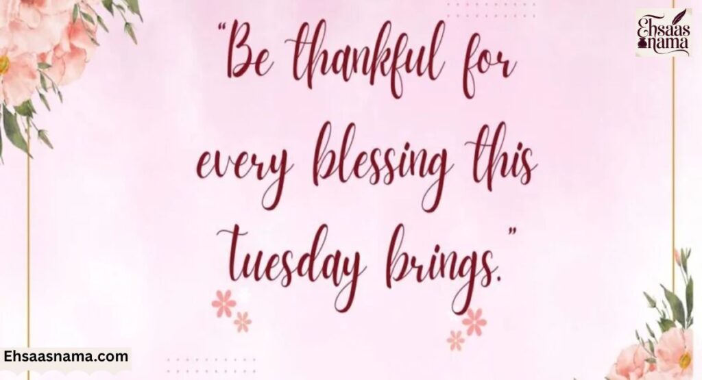 Tuesday Blessings