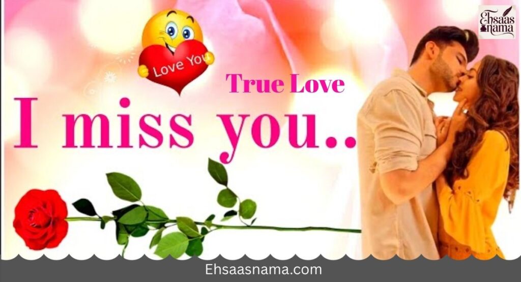 True Love Miss You Shayari