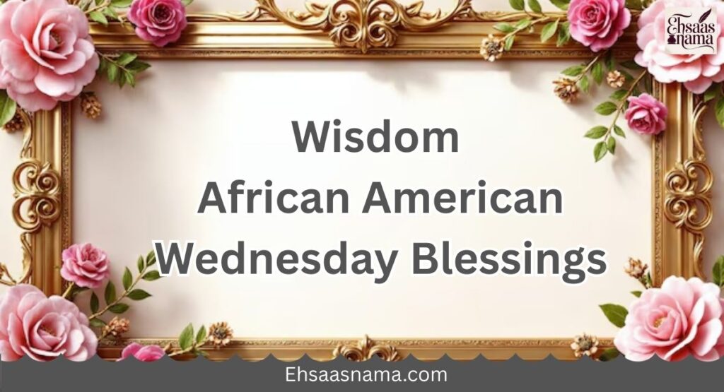 African American Wednesday Blessings