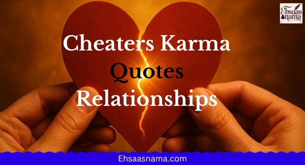 Cheaters Karma Quotes