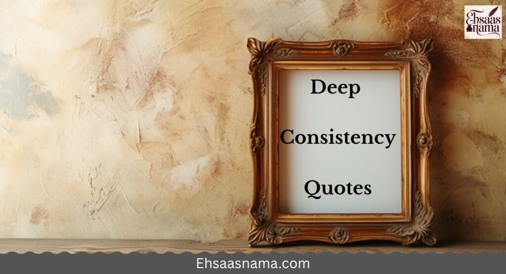 Consistency Quotes