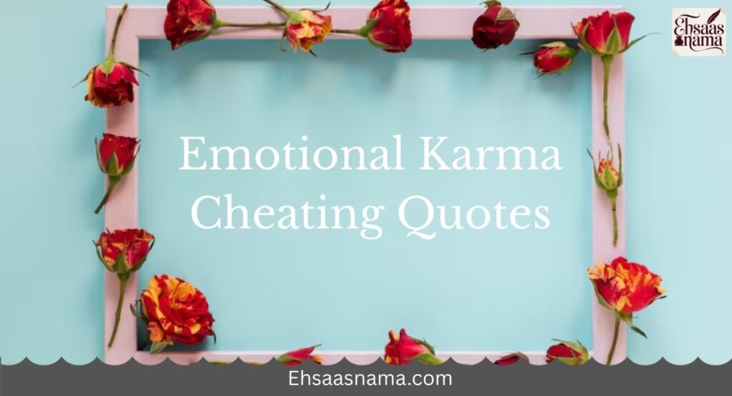 Karma Cheating Quotes