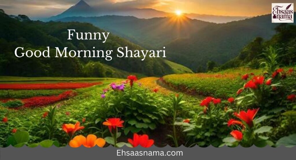 Funny Good Morning Shayari