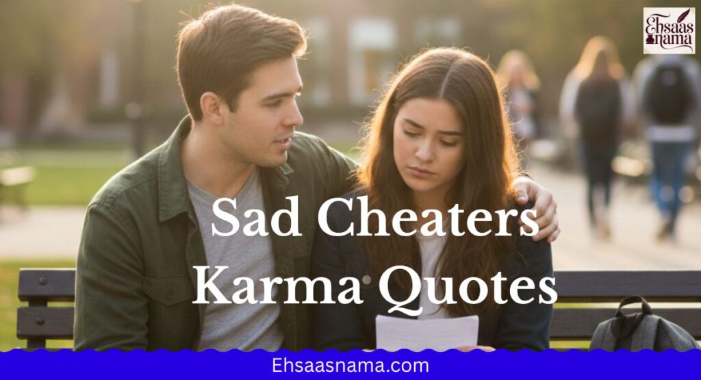 Cheaters Karma Quotes