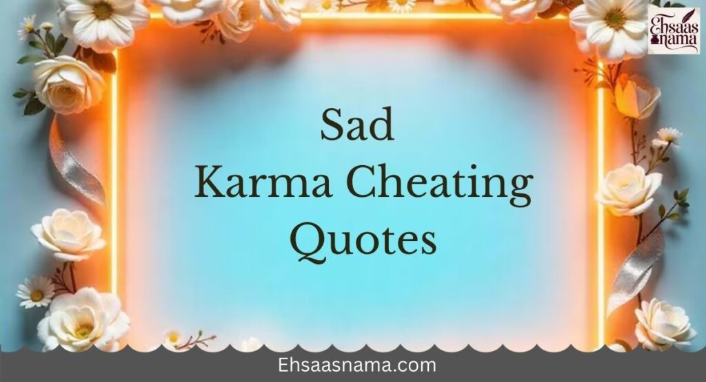 Karma Cheating Quotes