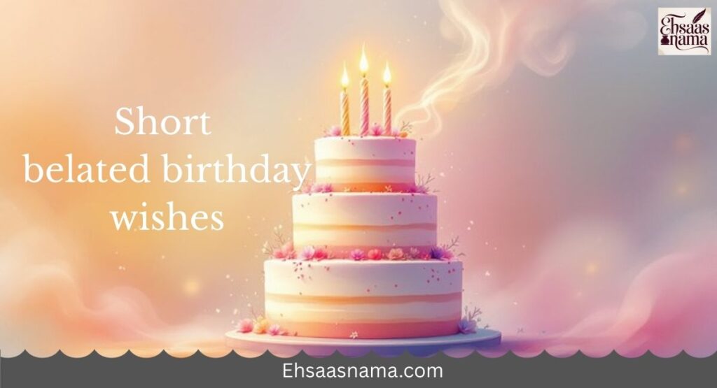 Belated Birthday Wishes