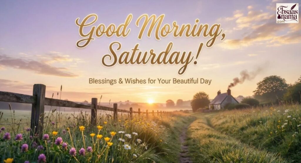 good morning happy saturday blessings