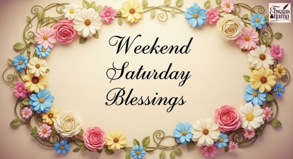 Weekend Saturday Wishes and Blessings