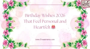 Birthday wishes