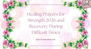 Healing prayers