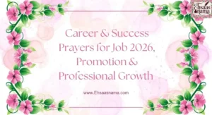 Career & success prayers
